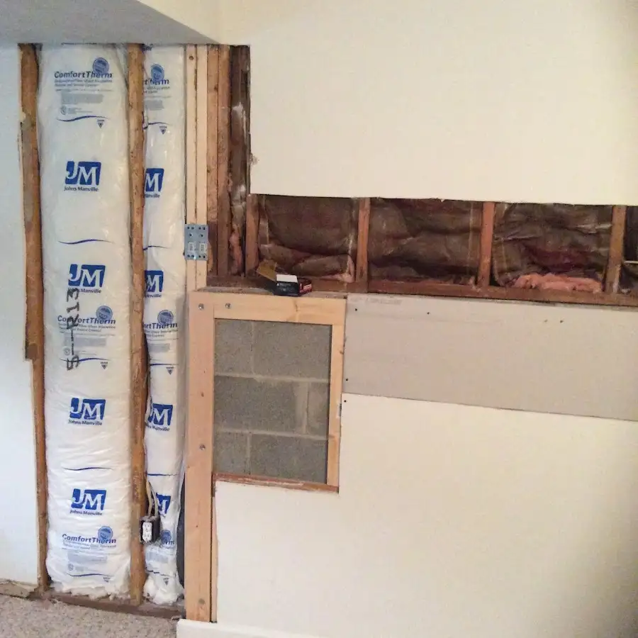 Wall insulation replacement during Odor Removal & Deodorization in Moapa Valley